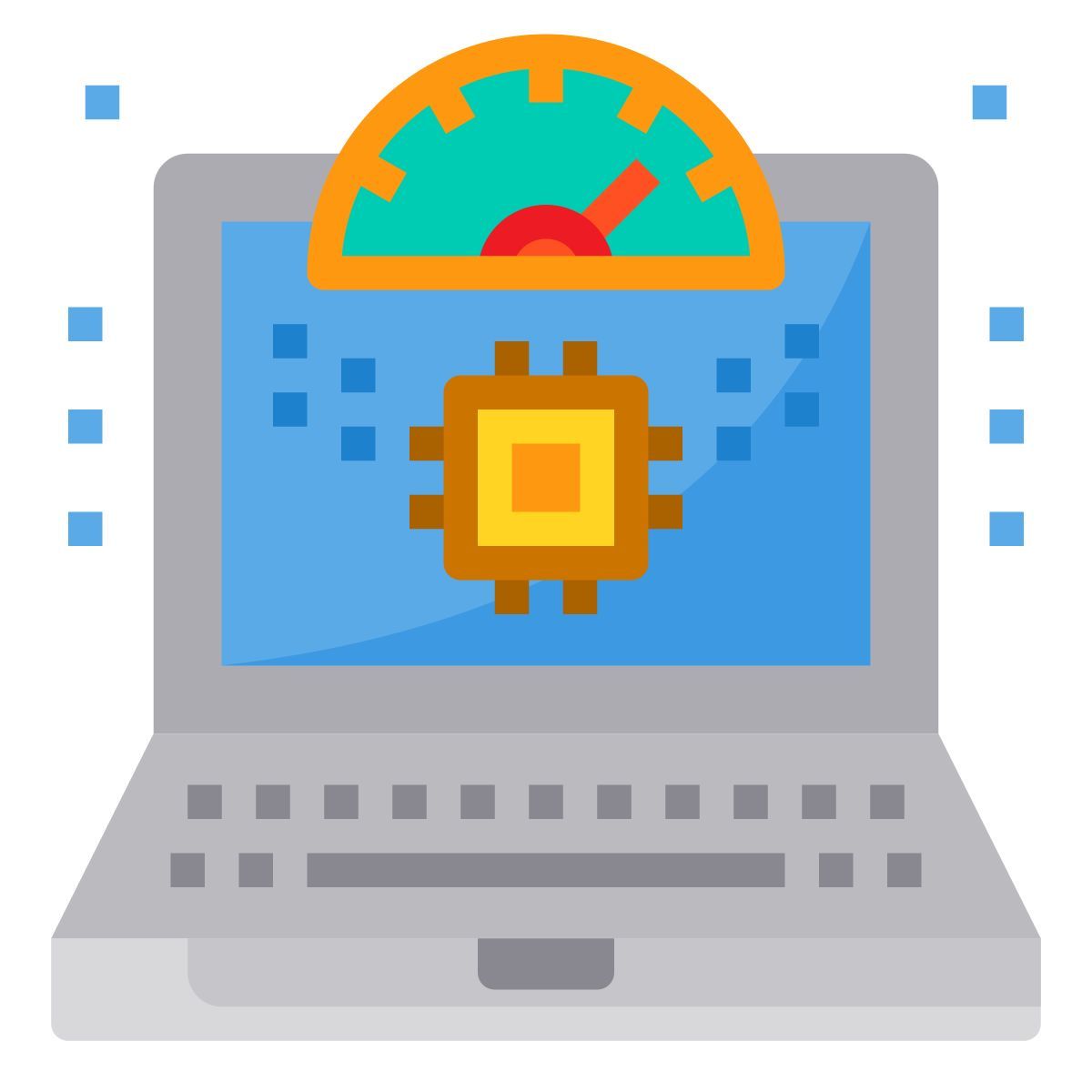 vitesse de l'ordinateur portable icon