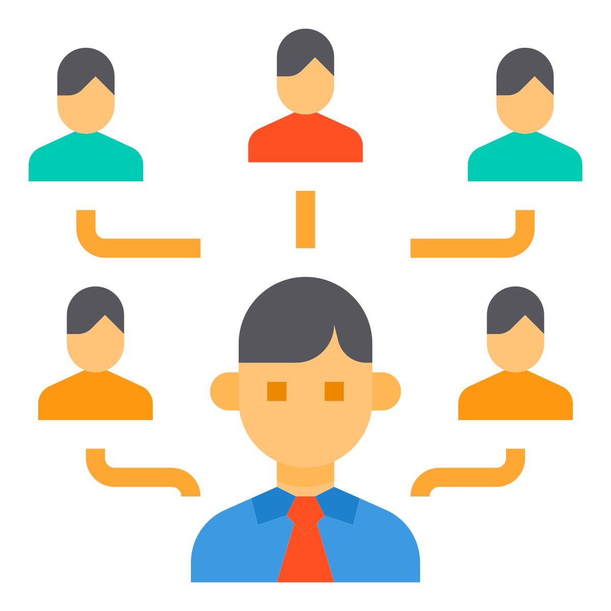 grupo de usuário homem mulher icon