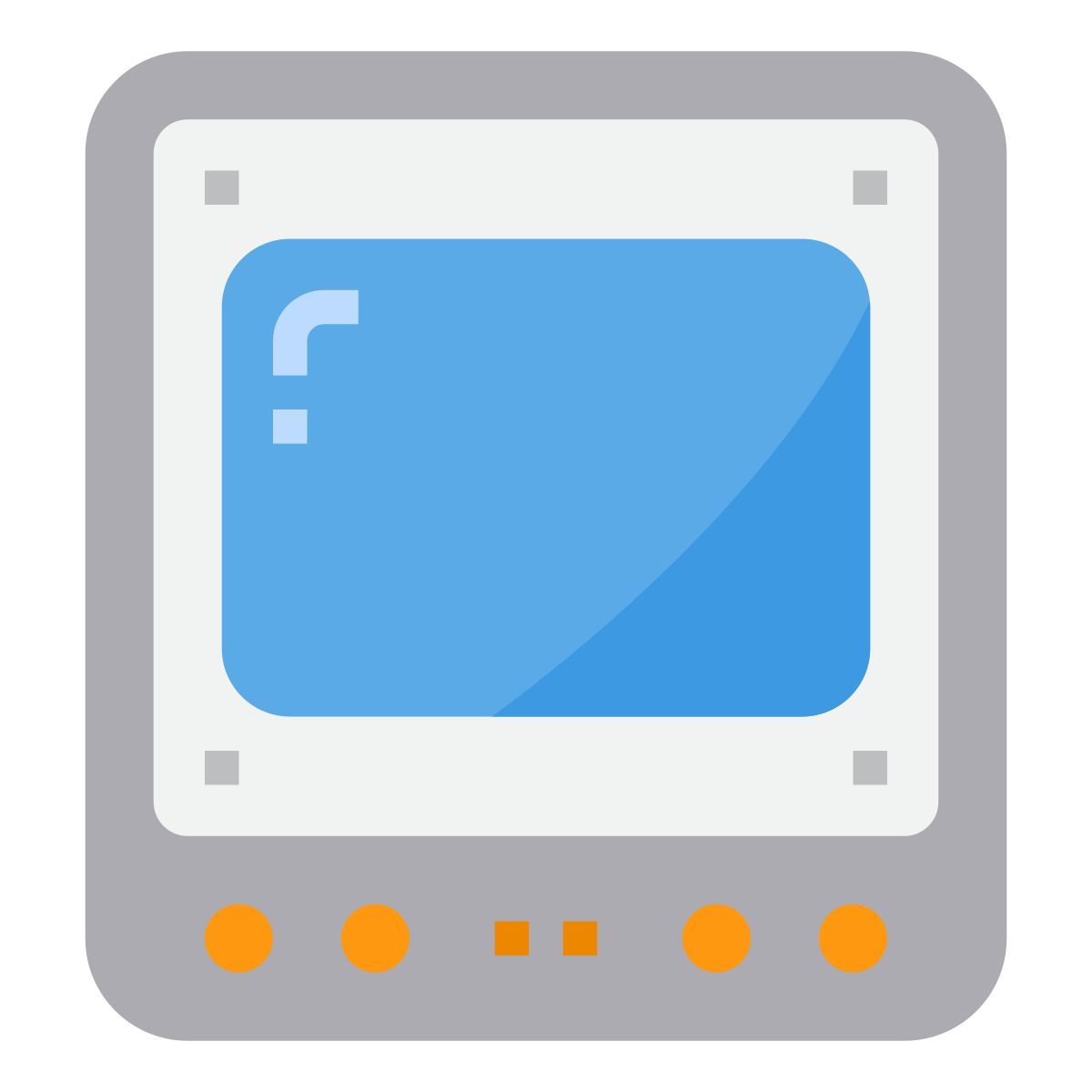 retro television icon