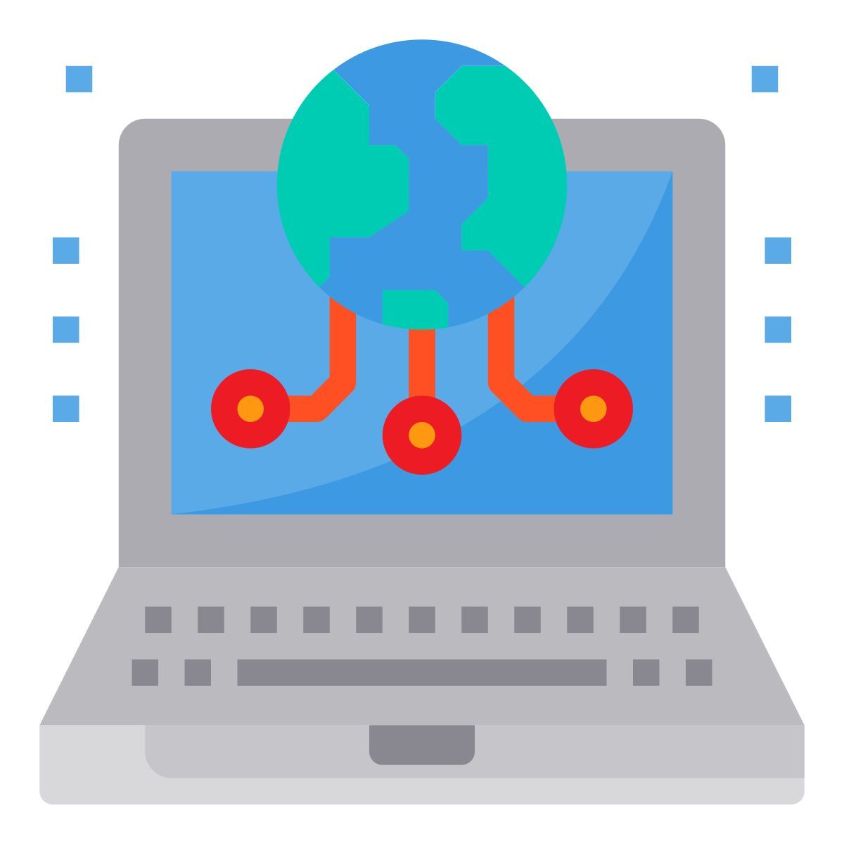 global connection icon