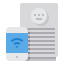 external air-filter-internet-of-things-itim2101-flat-itim2101 icon
