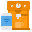 external coffee-machine-internet-of-things-itim2101-flat-itim2101 icon