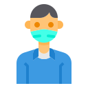 external boy-avatar-with-medical-mask-itim2101-flat-itim2101-6 icon