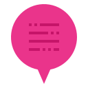 external chat-speech-bubble-itim2101-flat-itim2101-28 icon