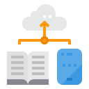 external cloud-storage-online-education-itim2101-flat-itim2101-1 icon