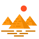 external pyramid-landmarks-itim2101-flat-itim2101 icon