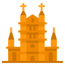 external saint-bravo-cathedral-landmarks-itim2101-flat-itim2101 icon