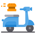 external scooter-food-delivery-itim2101-flat-itim2101 icon