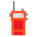 external walkie-talkie-retro-device-itim2101-flat-itim2101 icon