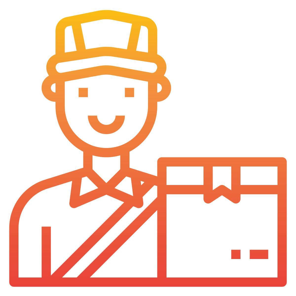 deliveryman icon