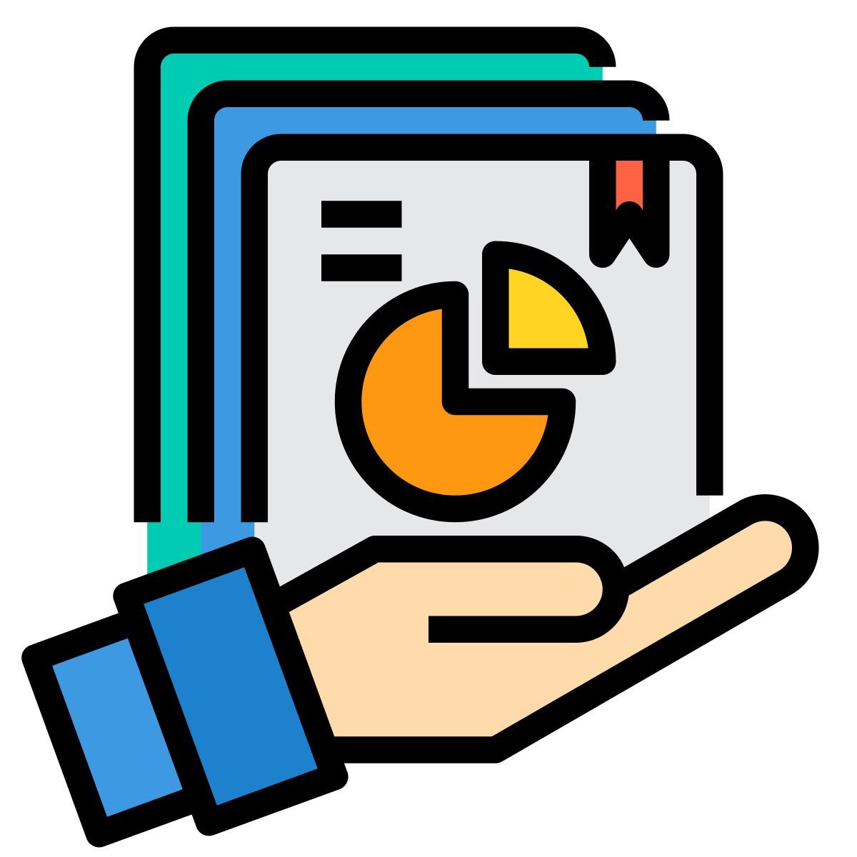 financial report icon