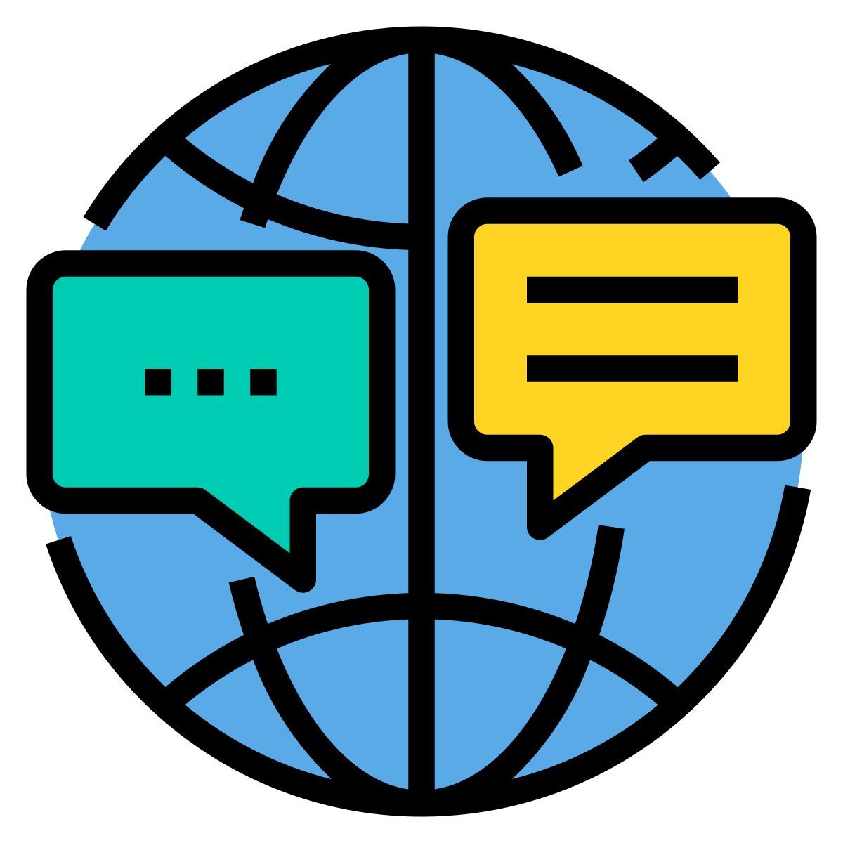 global communication icon
