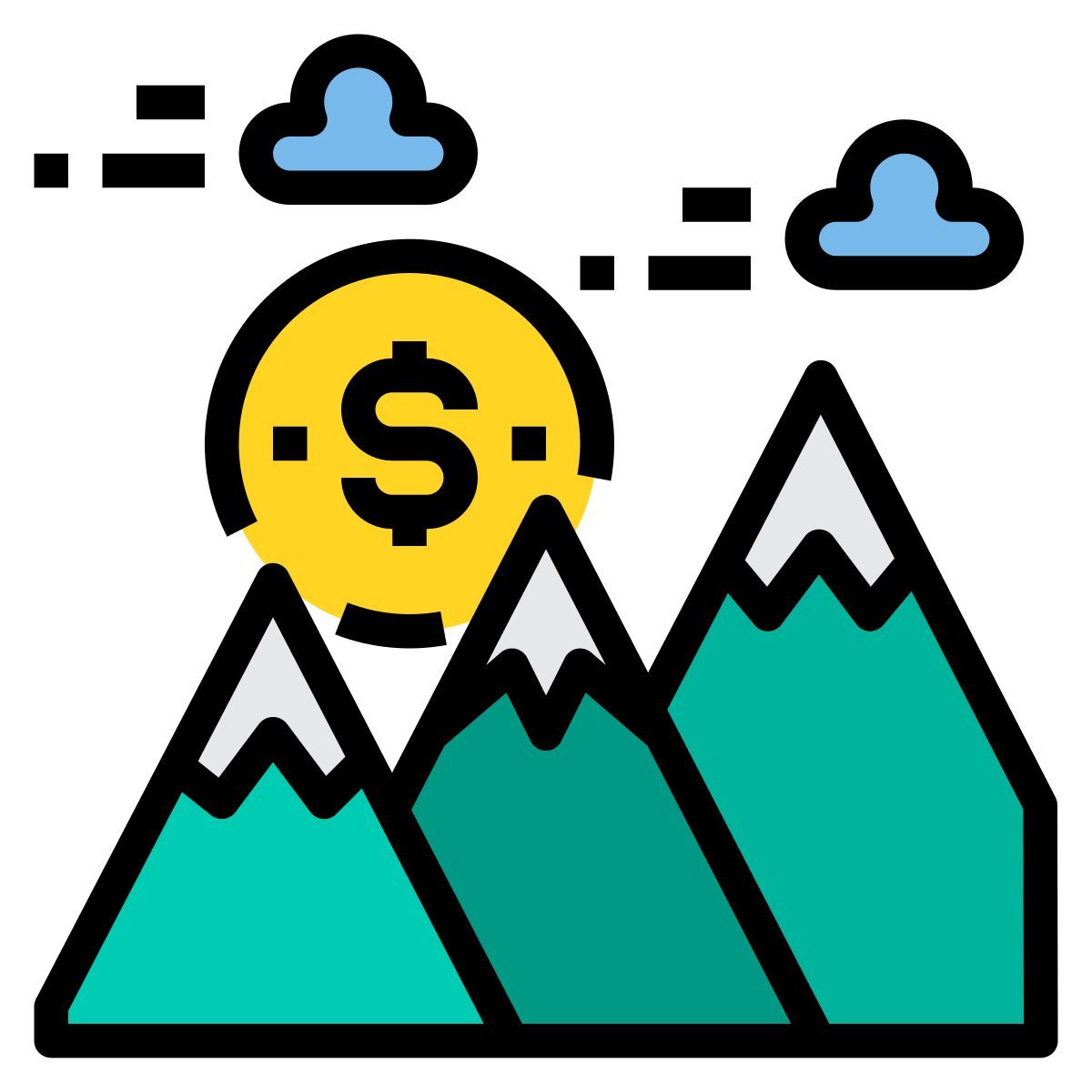 financial goal icon