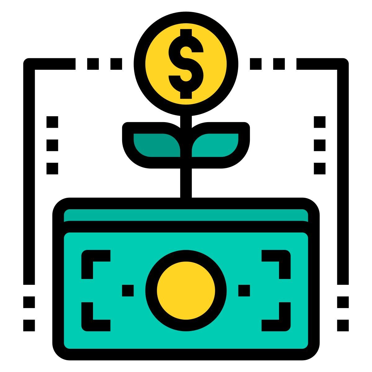 financial growth icon