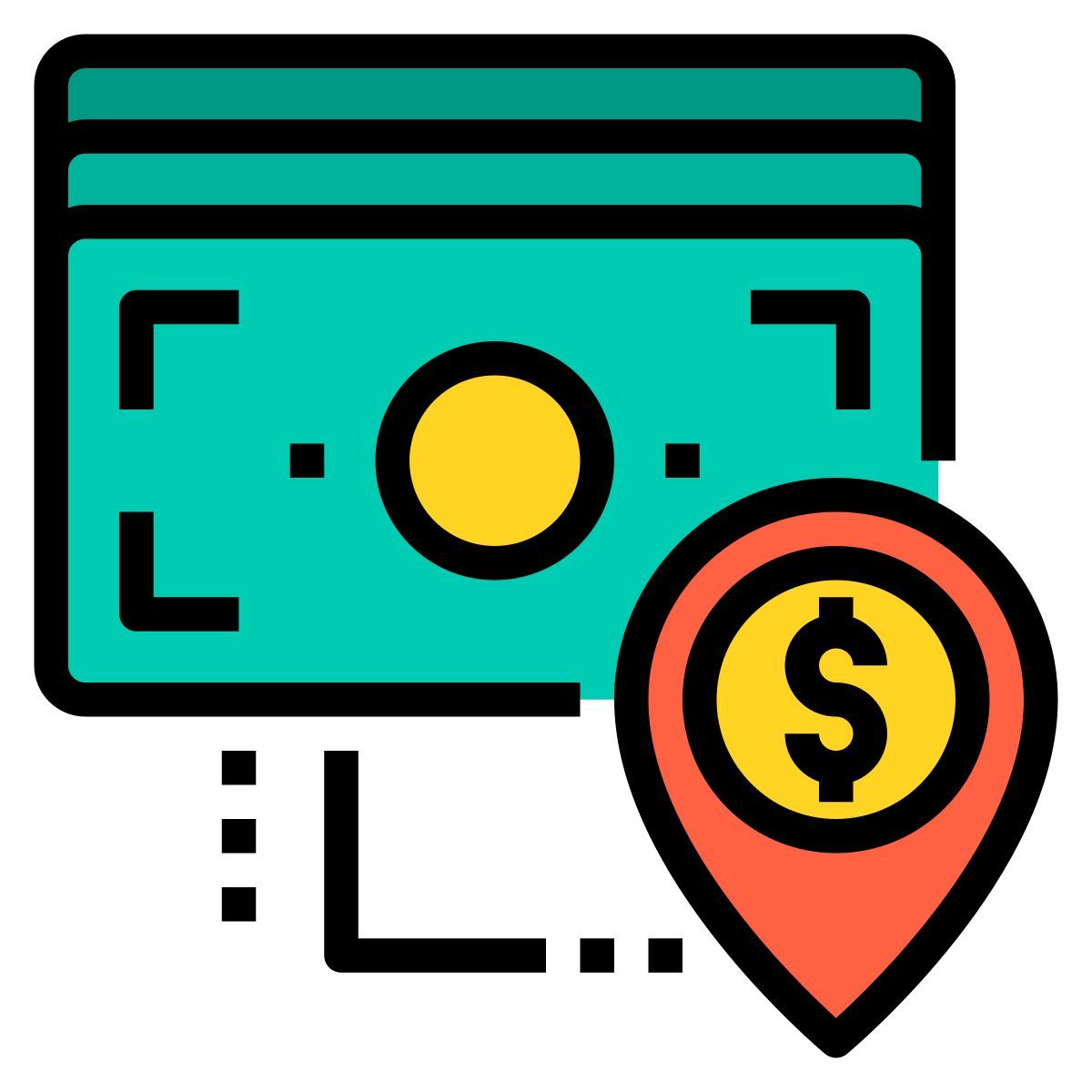 bank location icon