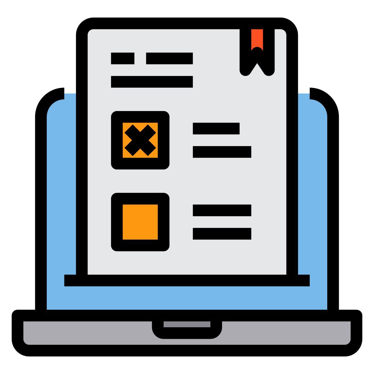 online test icon