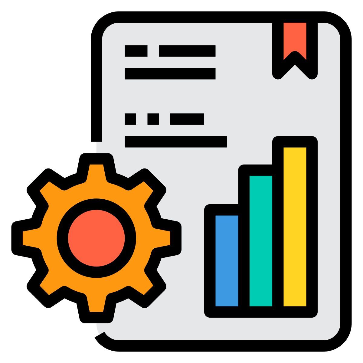financial report icon