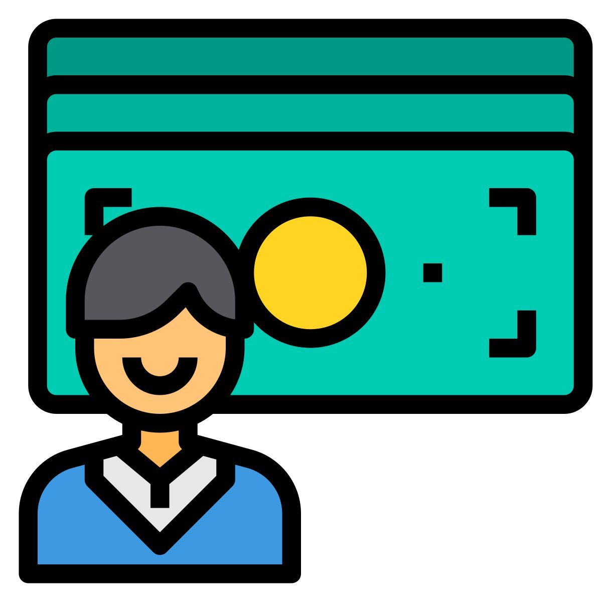 andamento positivo icon