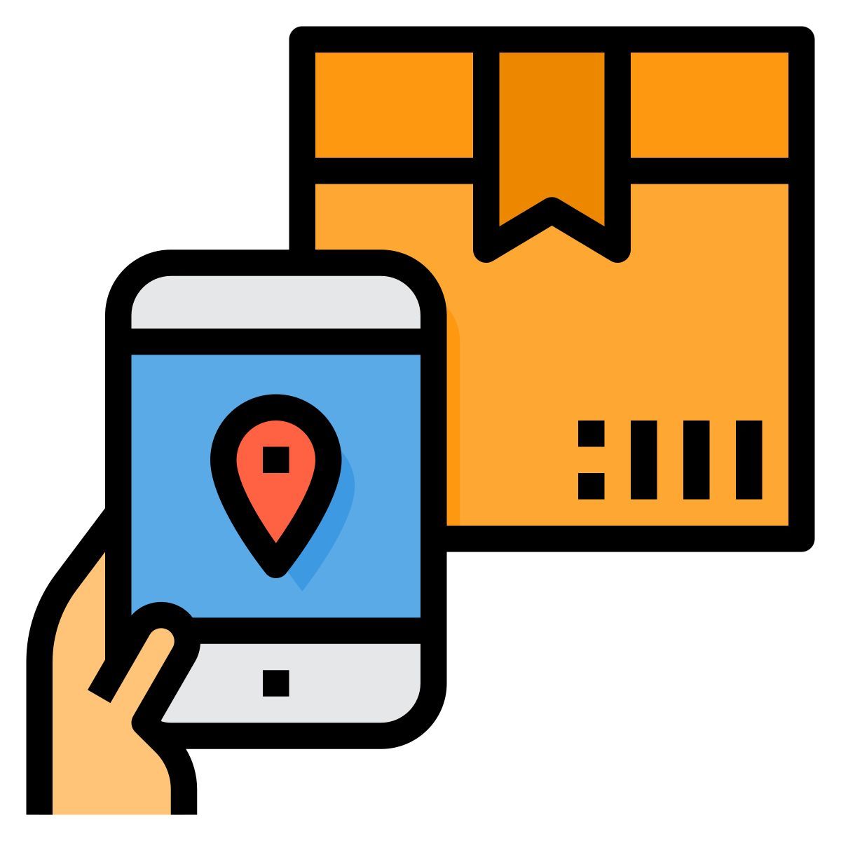 application de livraison icon