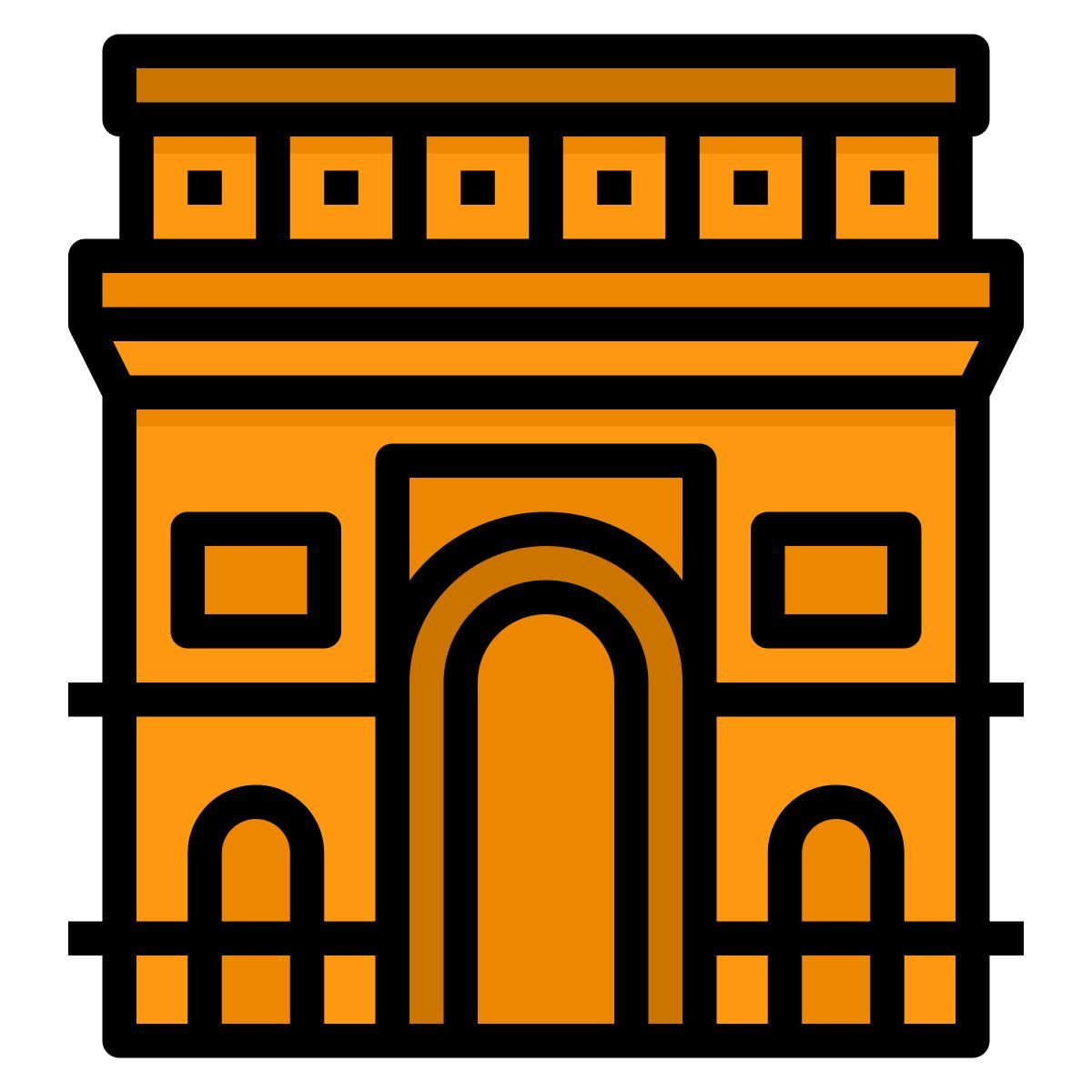 arc de triomphe icon