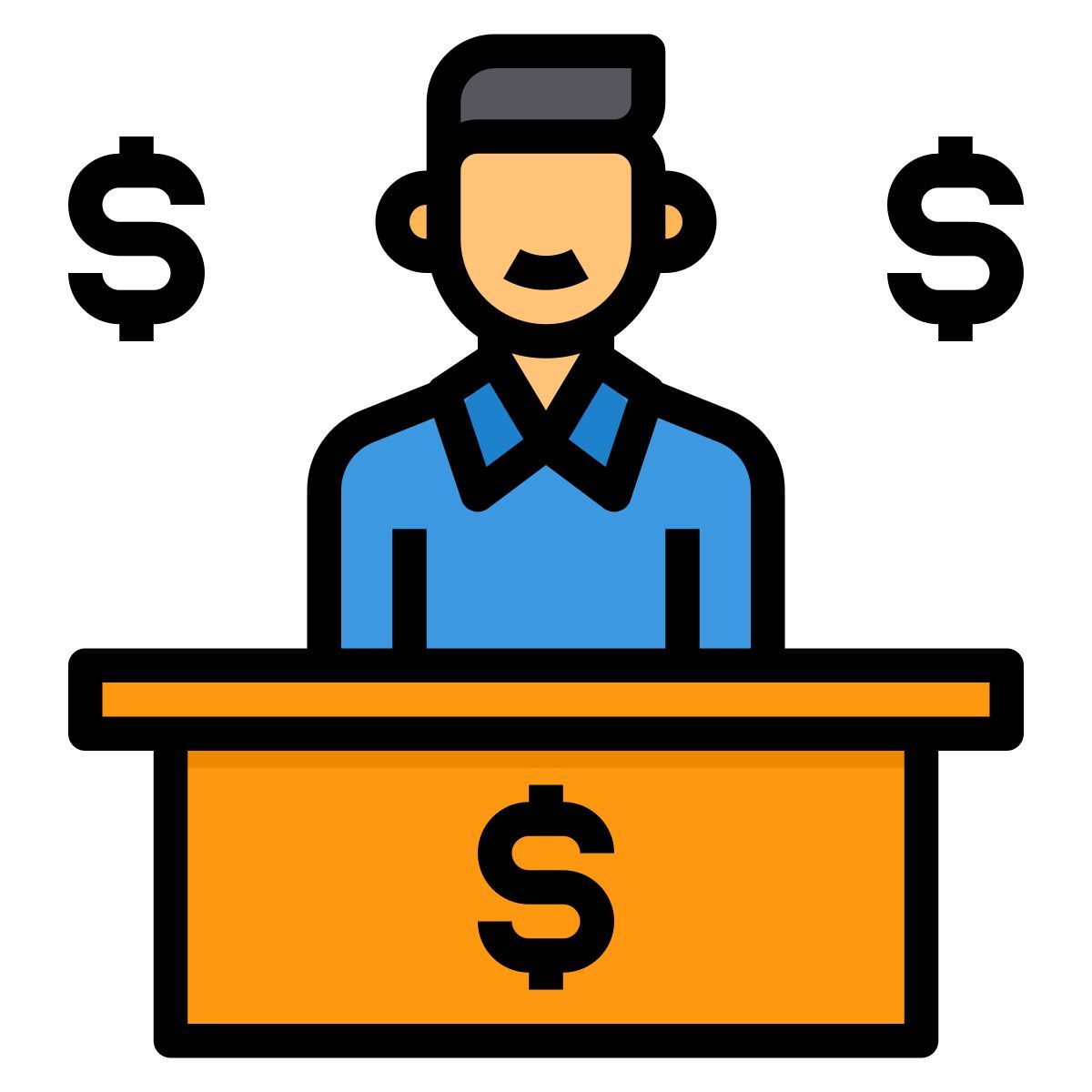 financial assistant icon