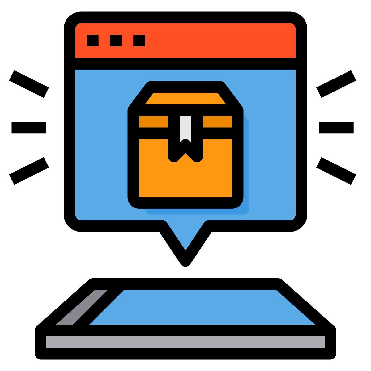 delivery notification icon