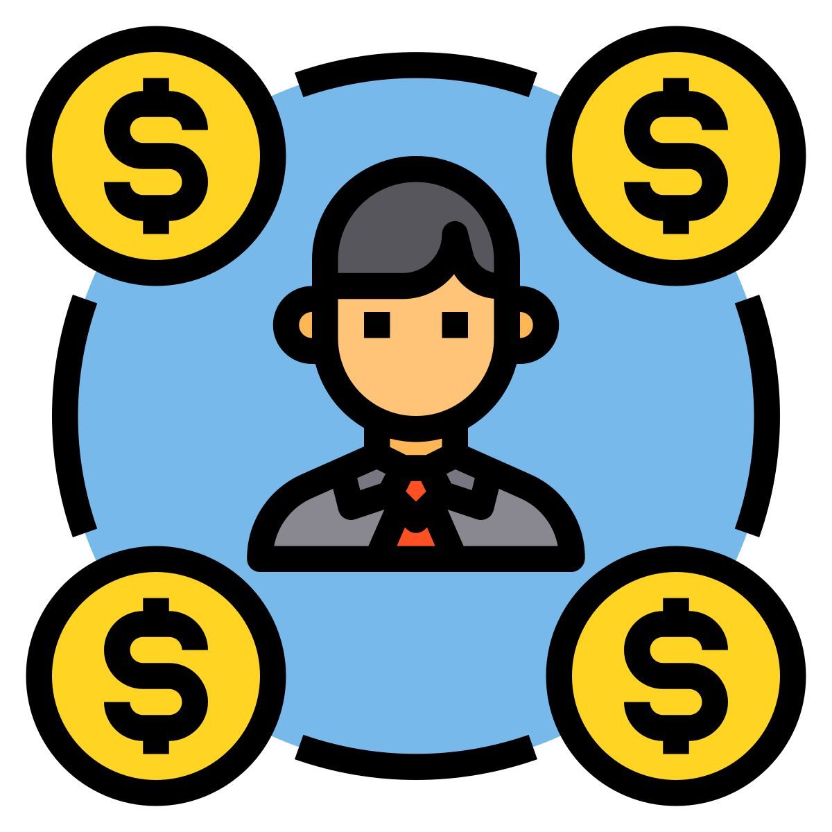 hombre de negocios icon