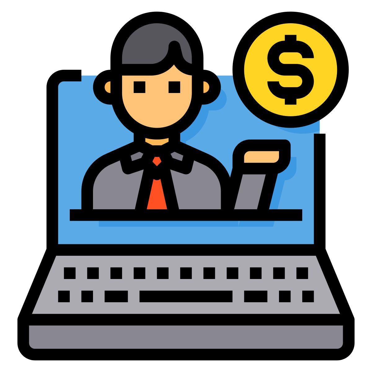 hombre de negocios icon