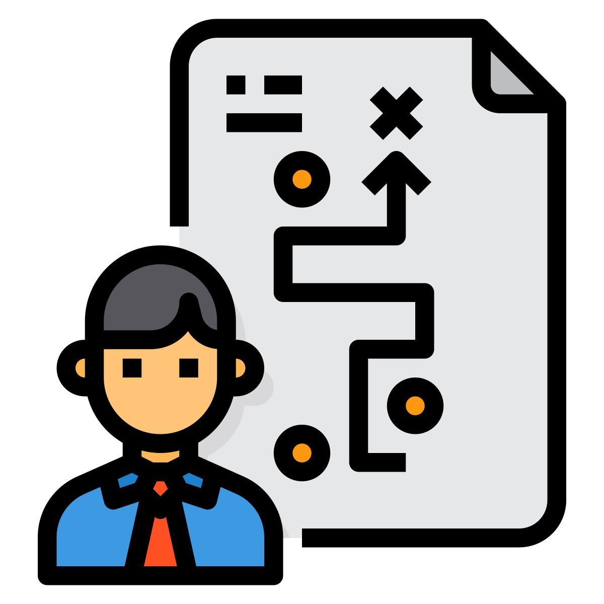 hombre de negocios icon