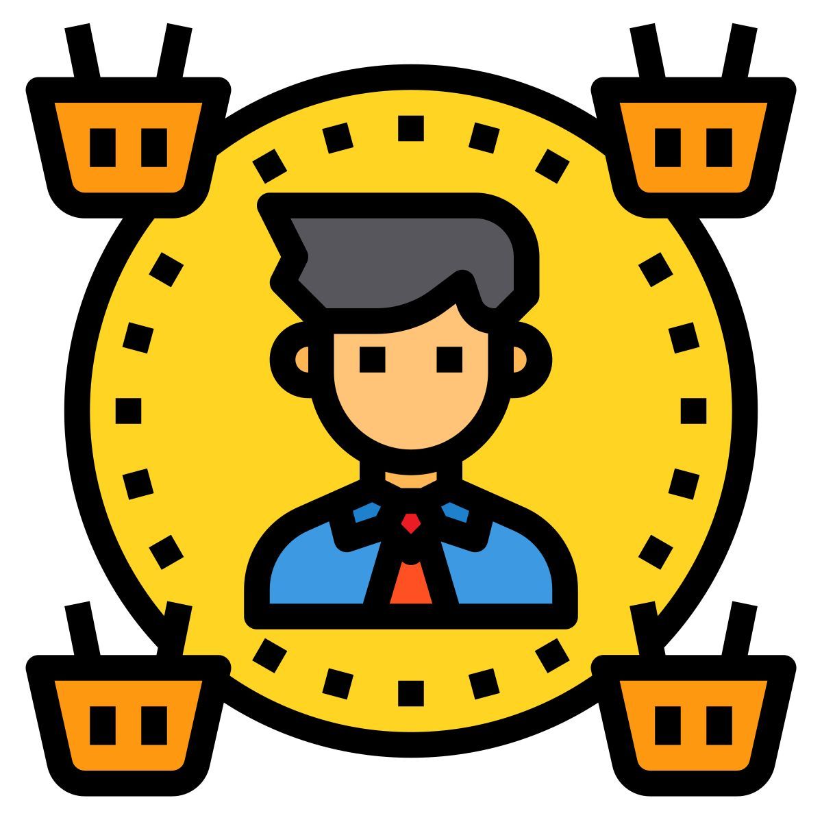 hombre de negocios icon