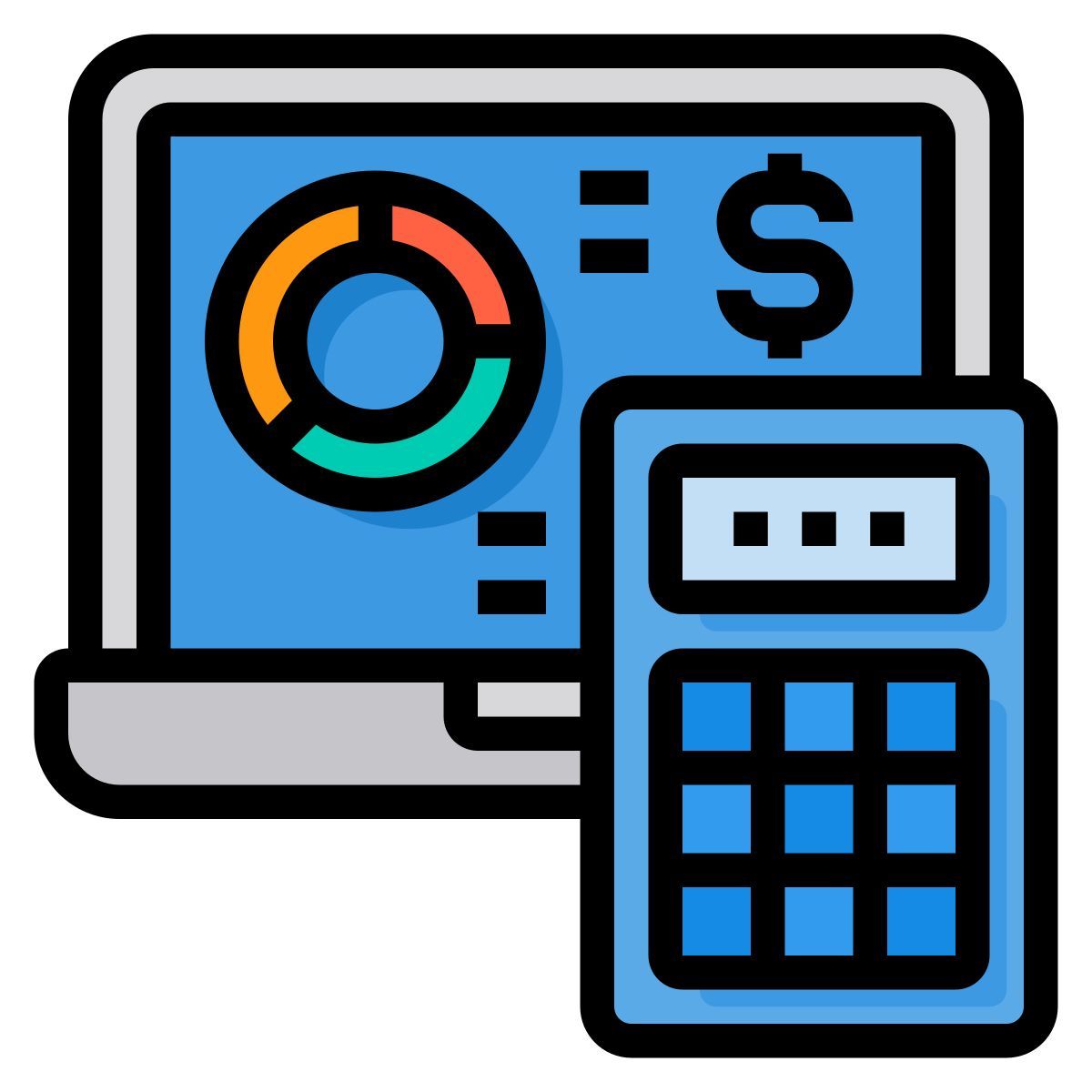 financial report icon