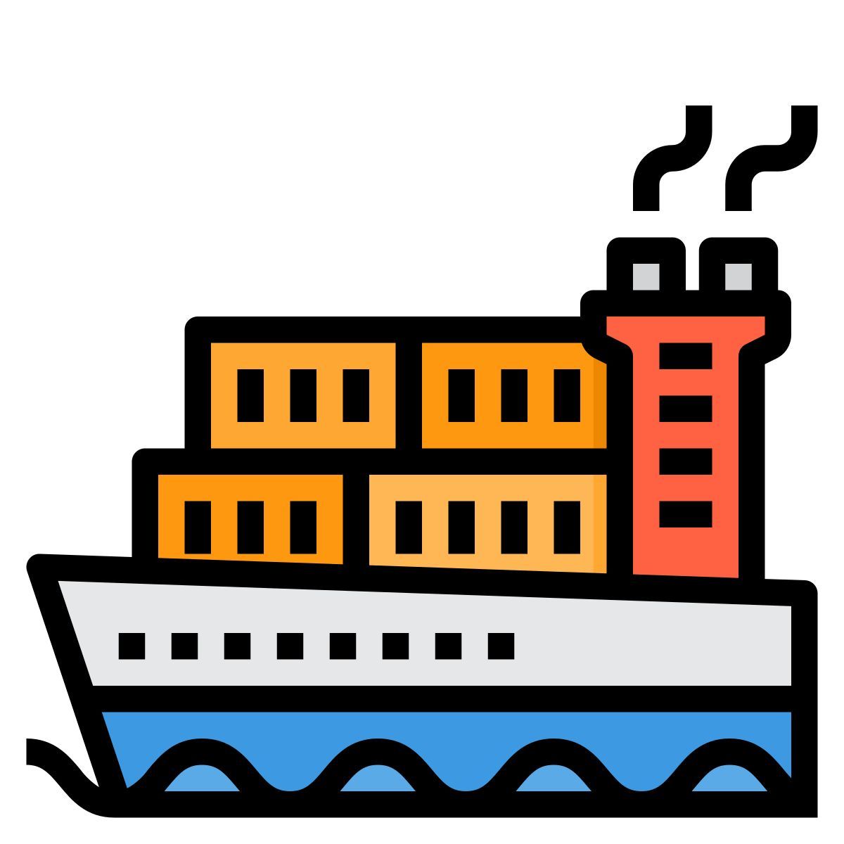cargo ship icon