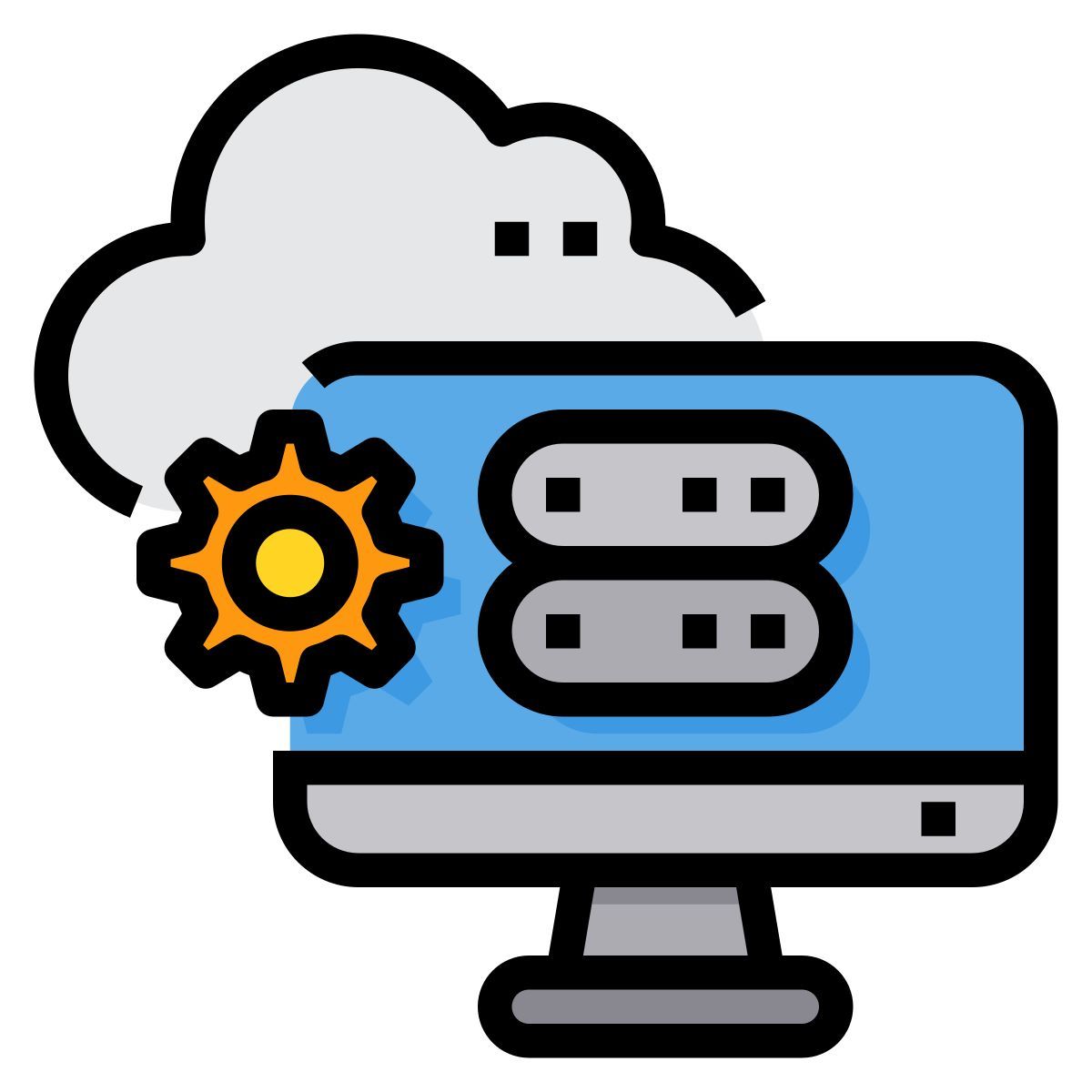 cloud database icon