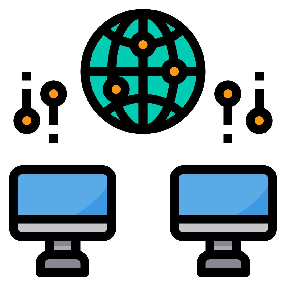 global network icon