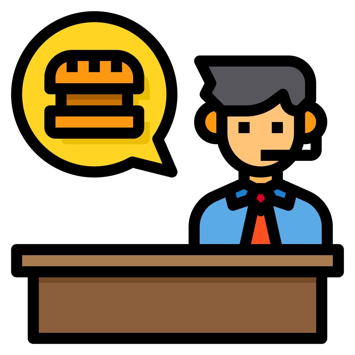 customer support agent icon