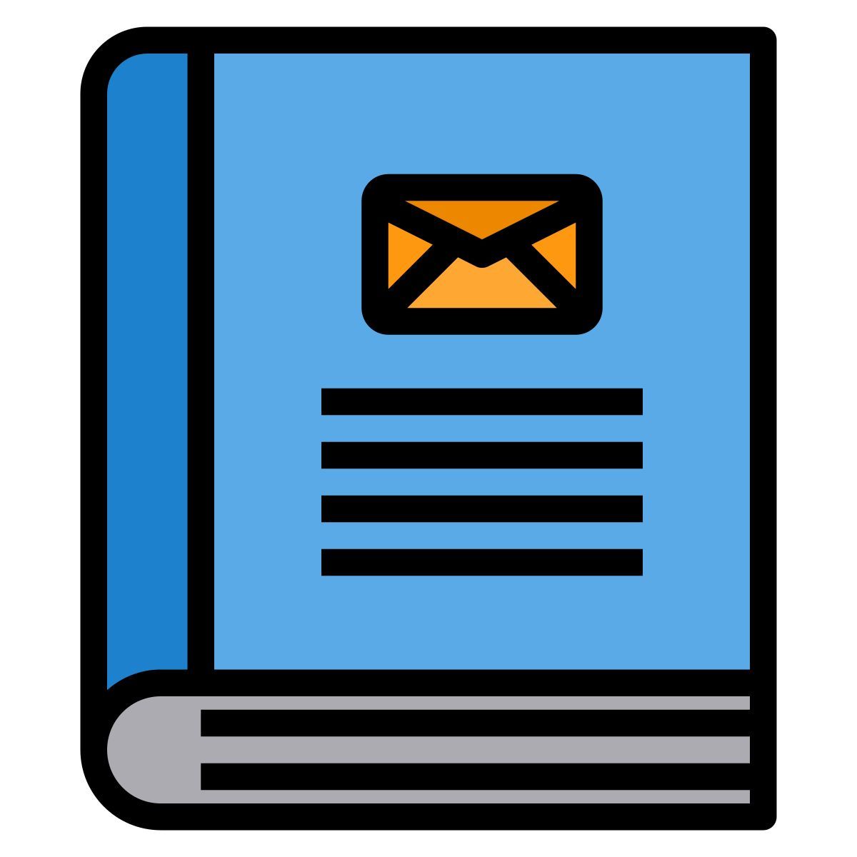 contact book icon