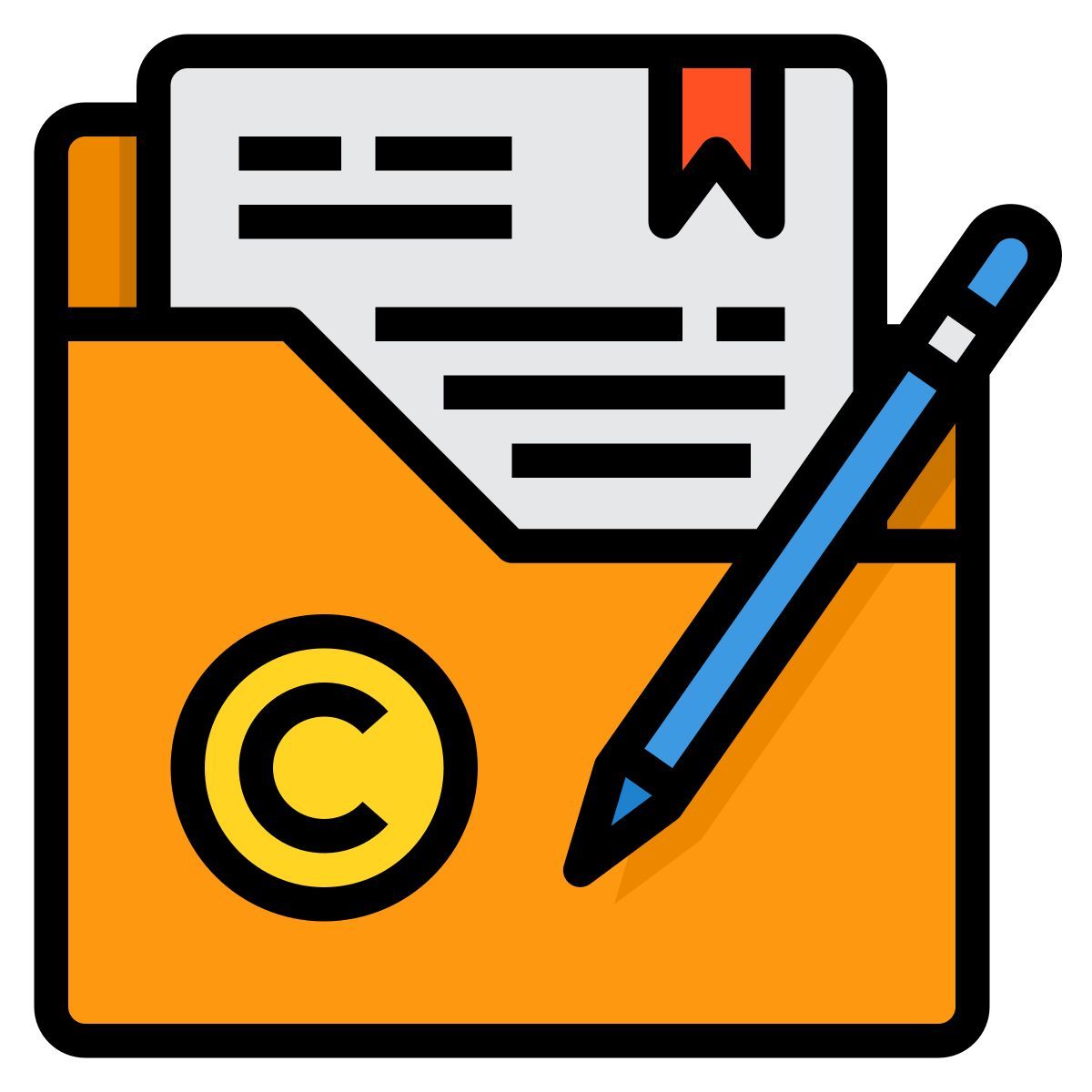 direitos autorais icon