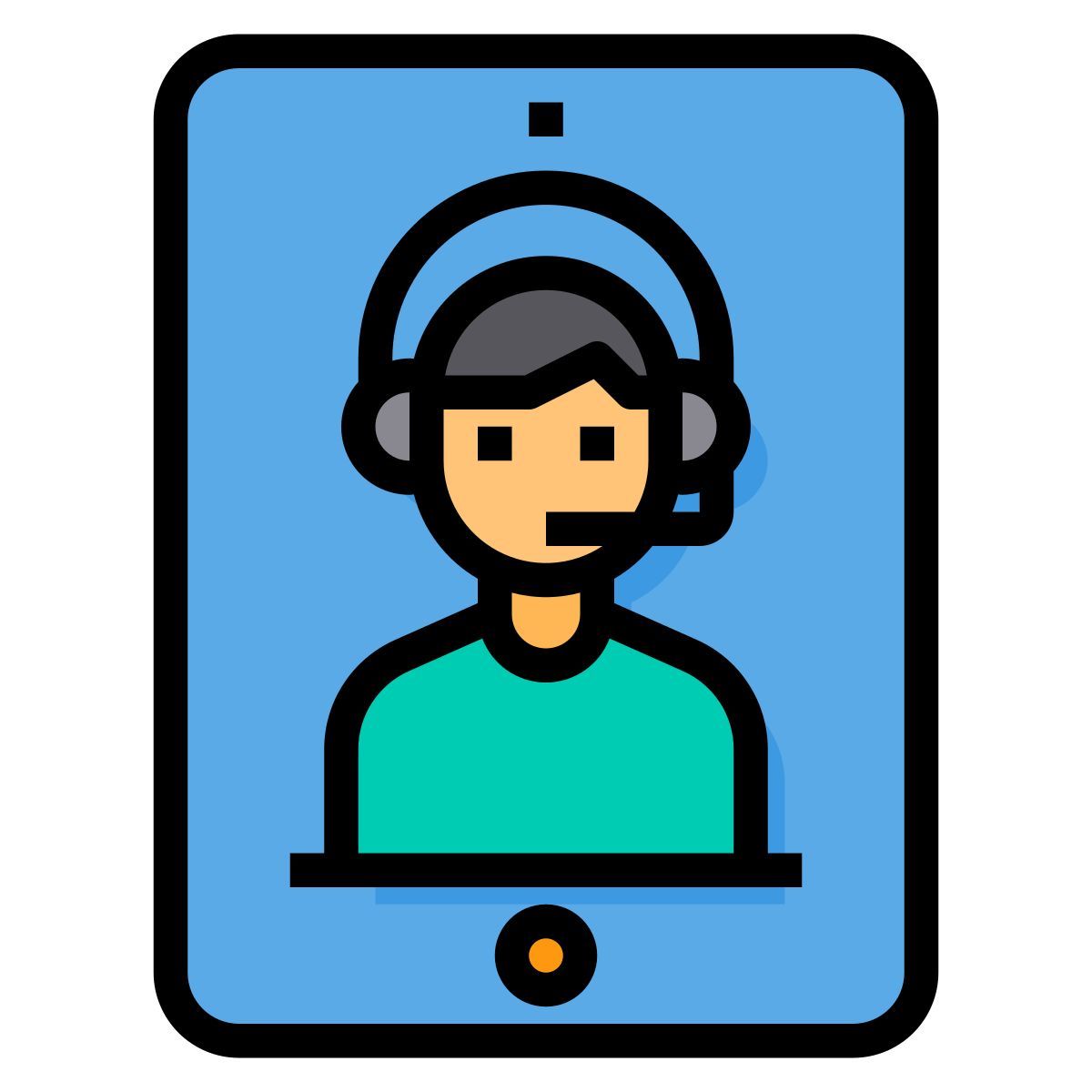 customer service agent icon