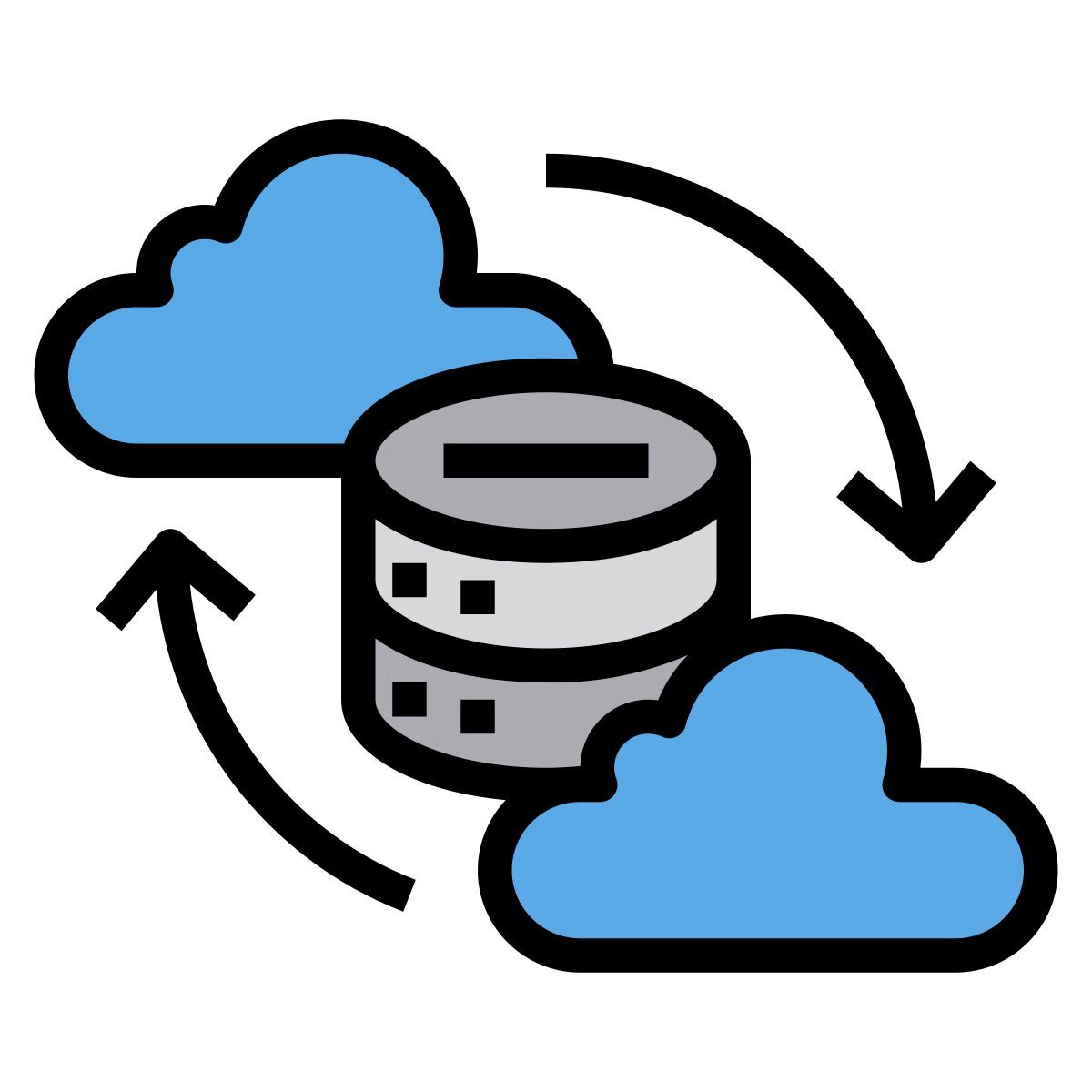 cloud database icon