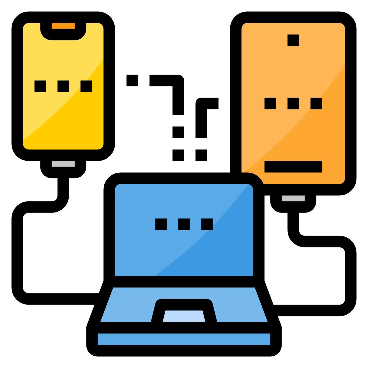 data transfer icon