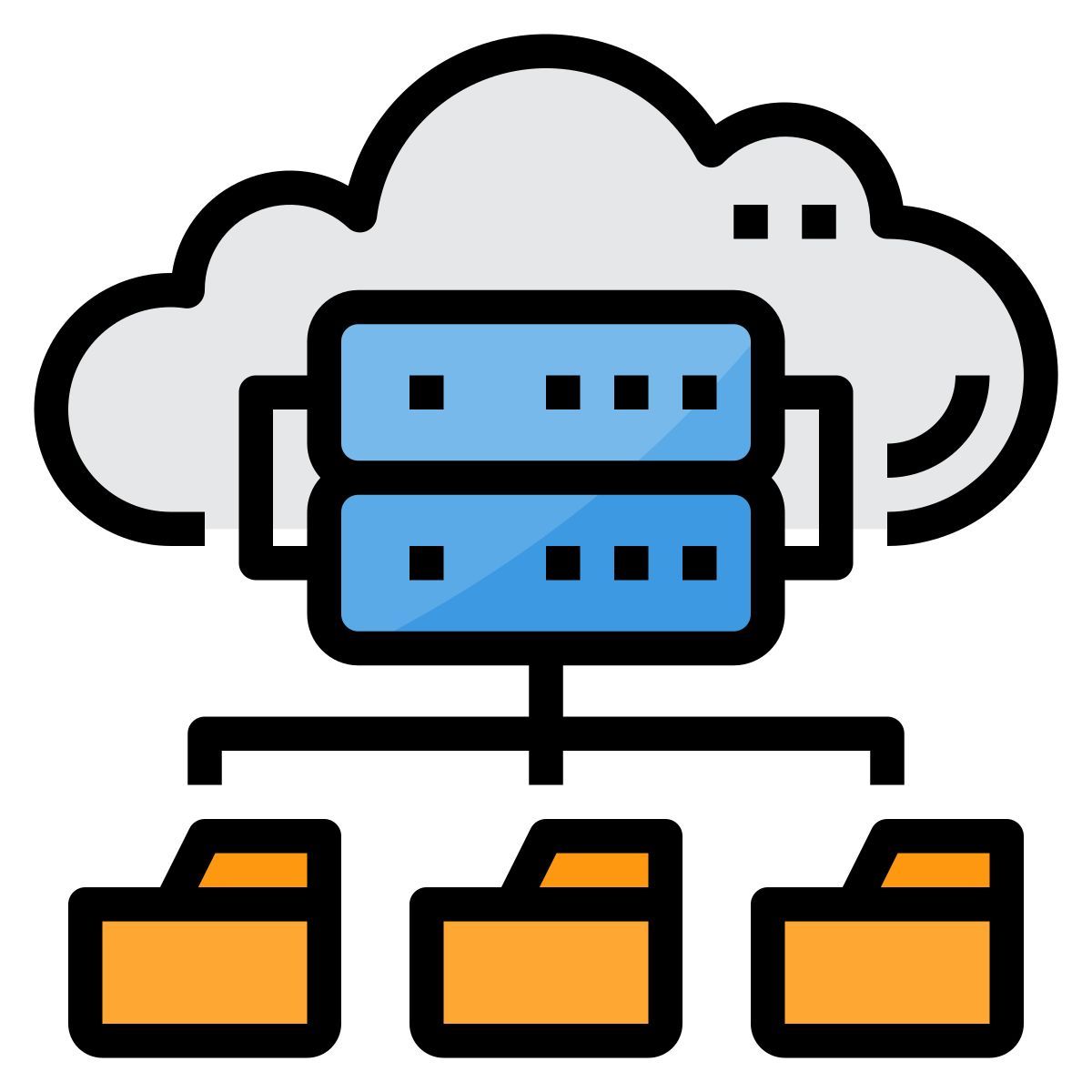 cloud database icon