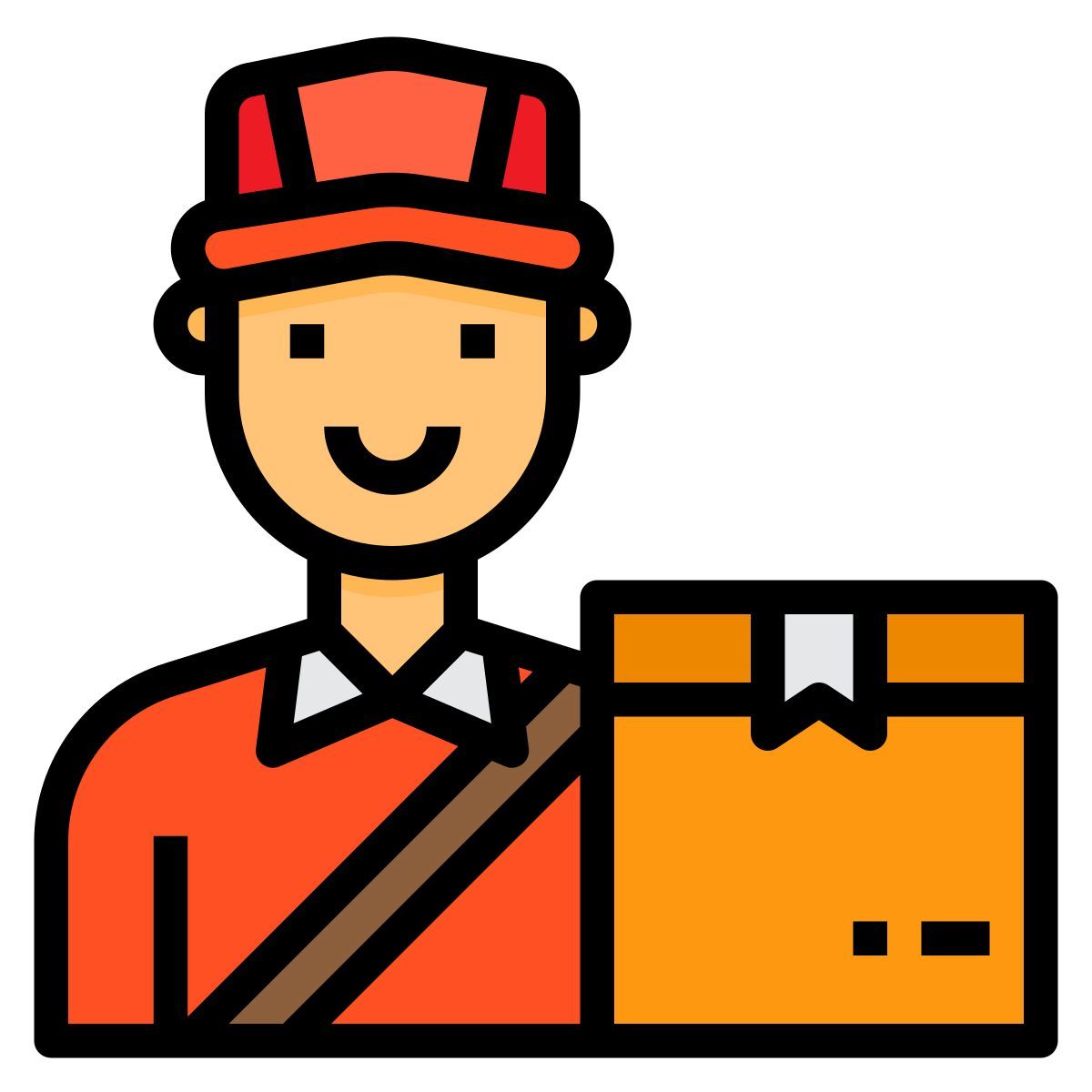 deliveryman icon