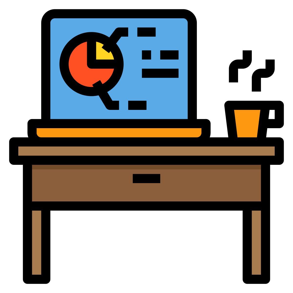 schreibtisch icon