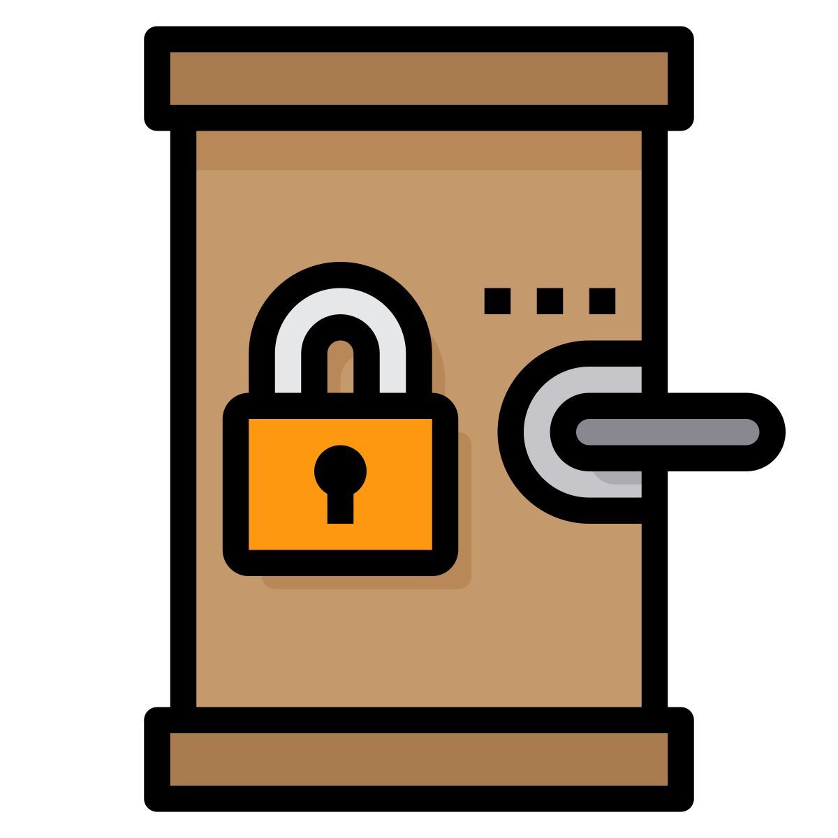 door lock icon