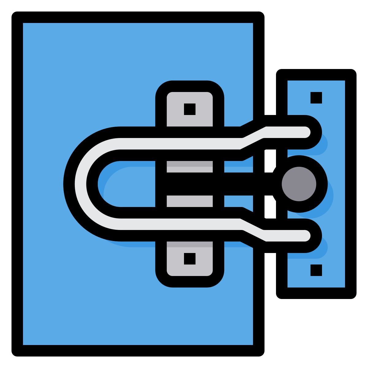 door lock icon