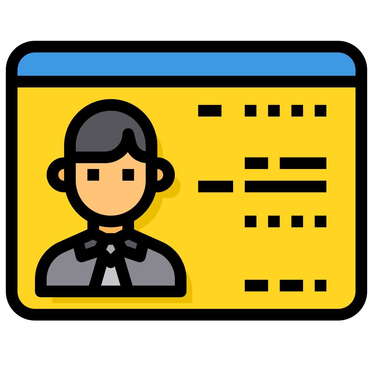 driver license icon
