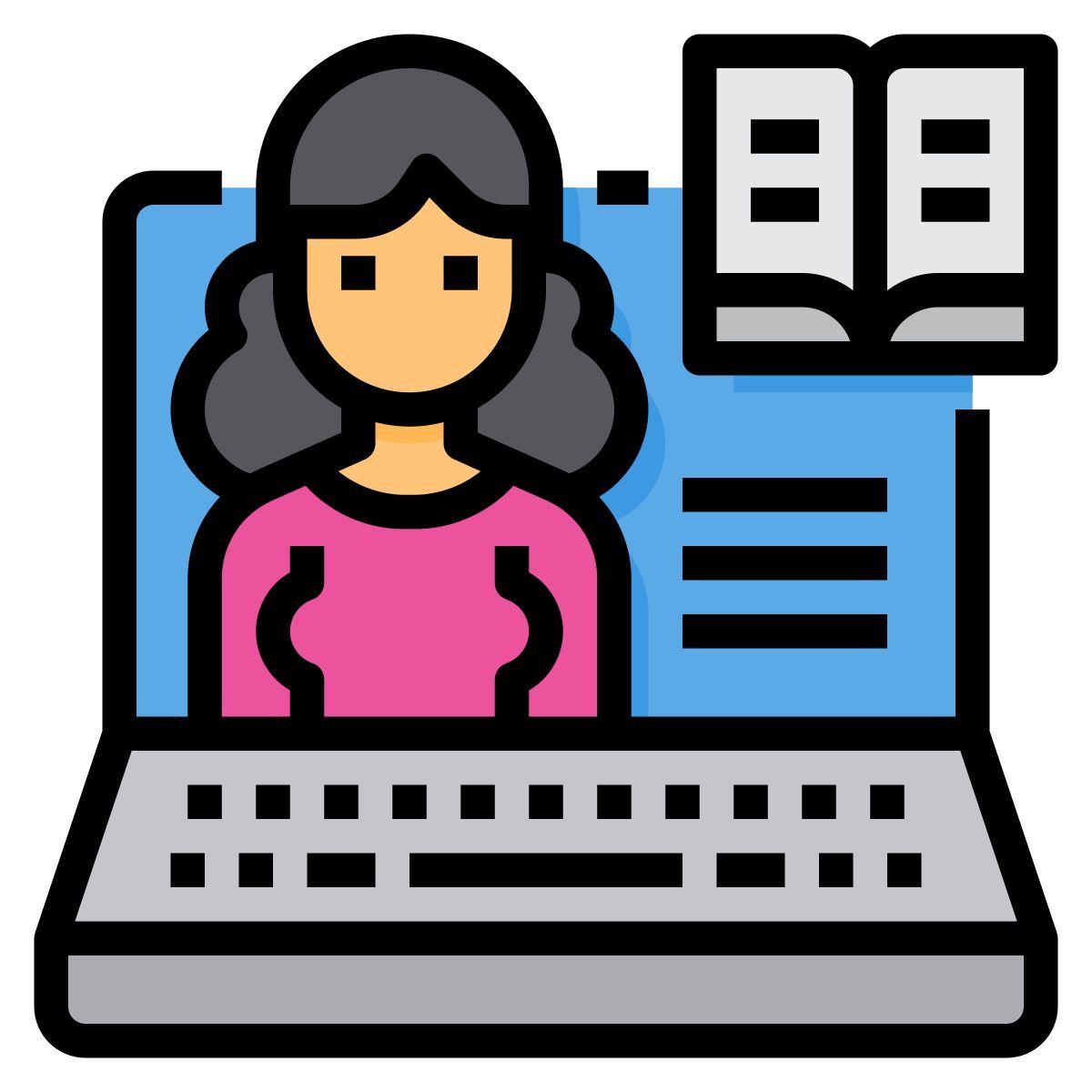 online lesson icon