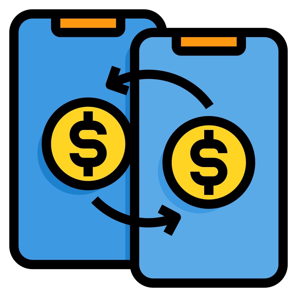 money transfer icon