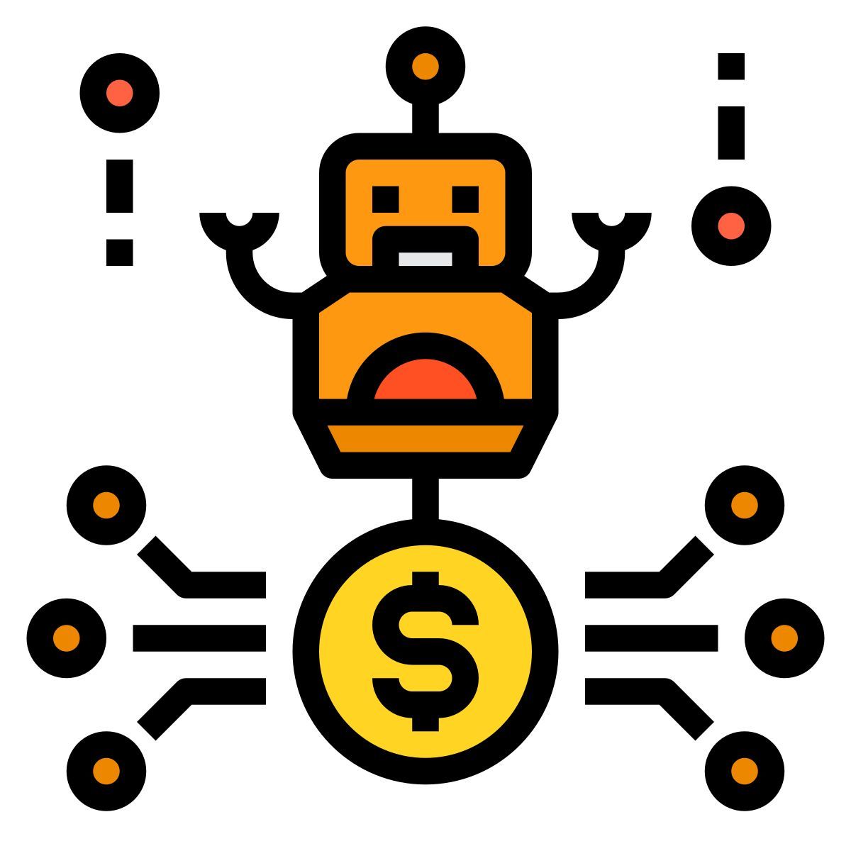 financial bot icon