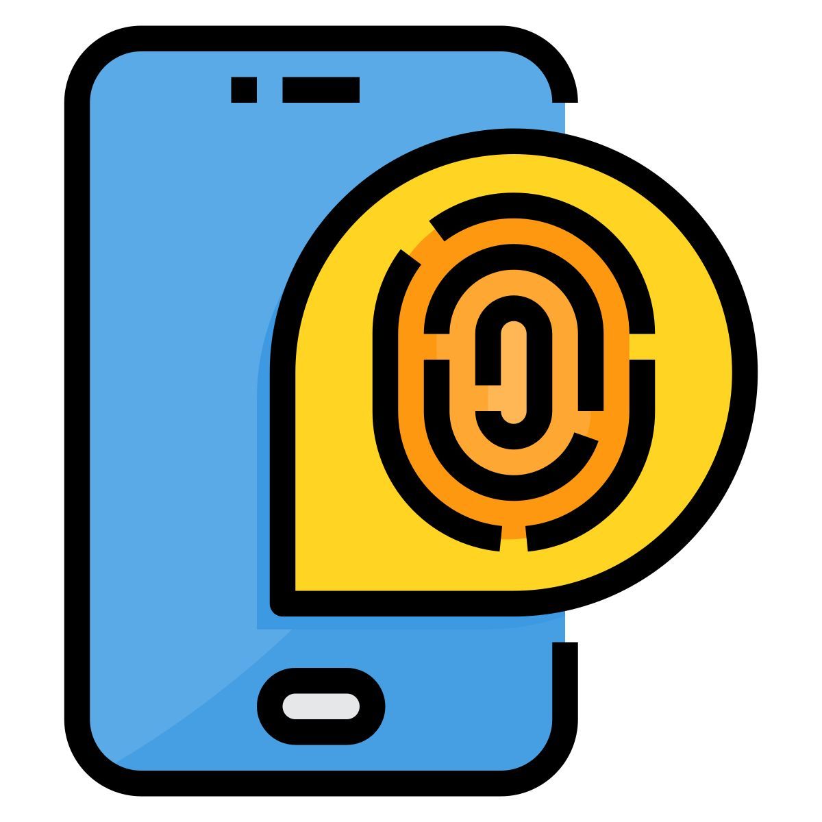 huella dactilar icon